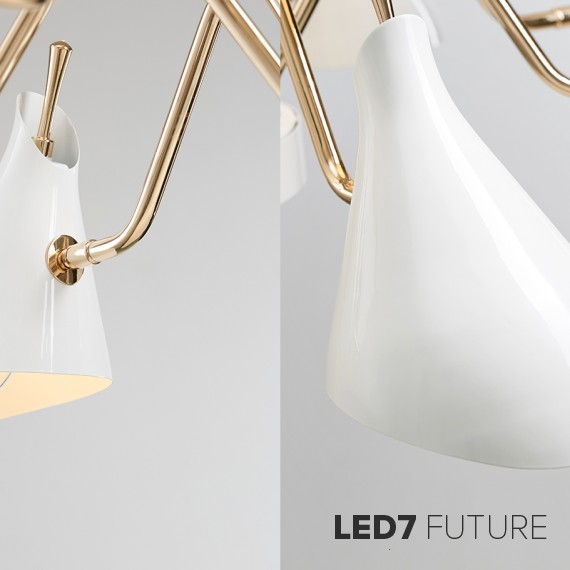 Loft Industry Modern - Lily Chandelier